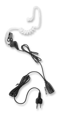 Clear Acoustic Tube Earpiece Microphone