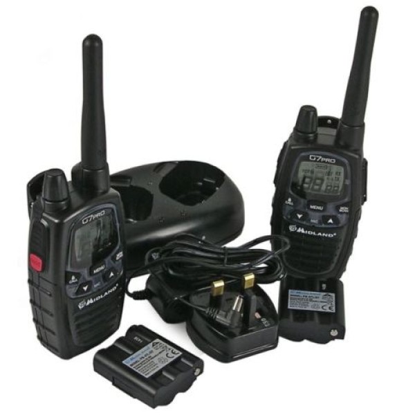 Midland G7Pro Twin Pack Walkie Talkies