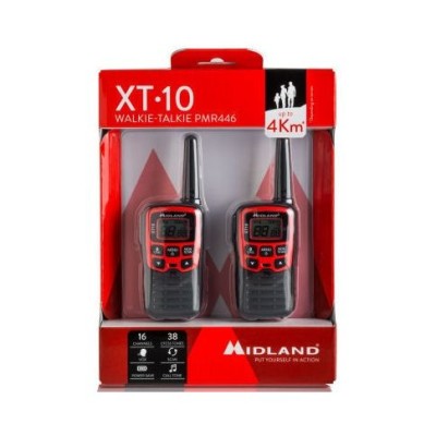 Midland XT10 Twin Pack Walkie Talkies