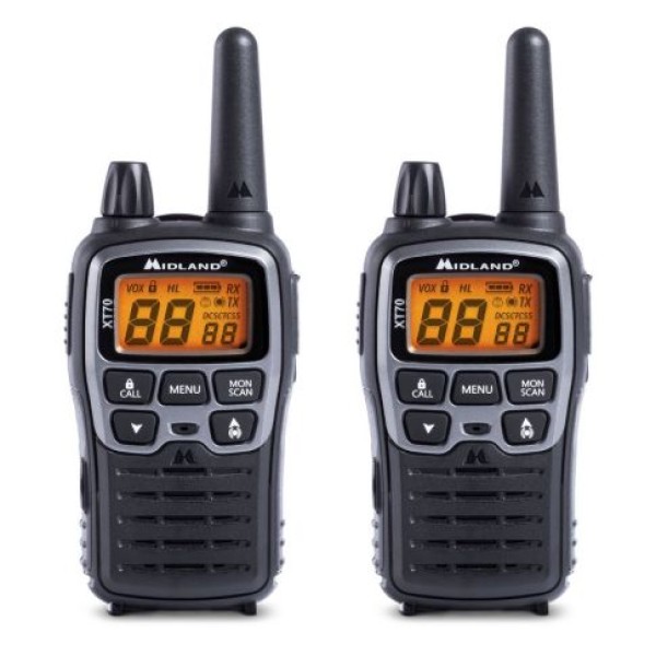 Midland XT70 Twin Pack Walkie Talkies